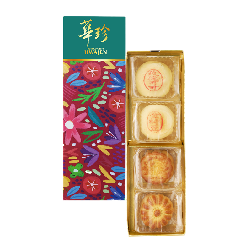 花韻禮盒4入,華珍